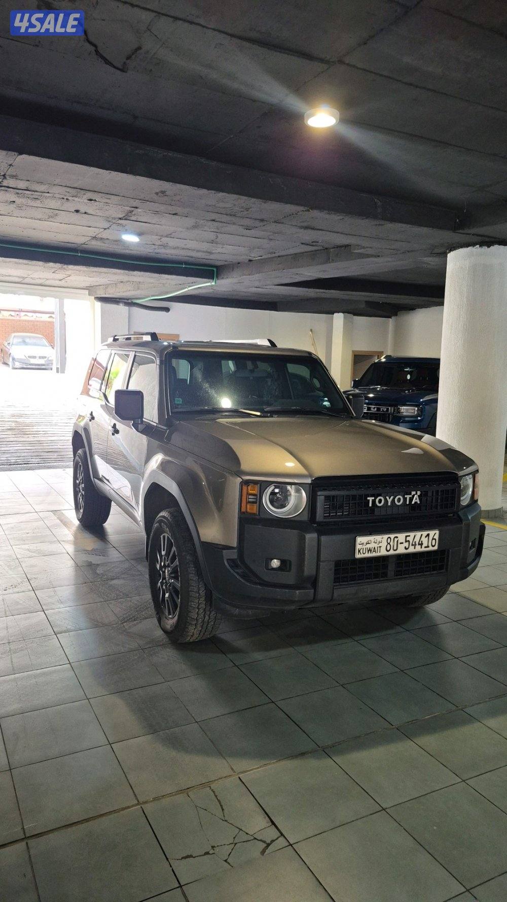 برادو BX 2024 صبغ وكاله تحت الكفاله حمايه فل بدي0