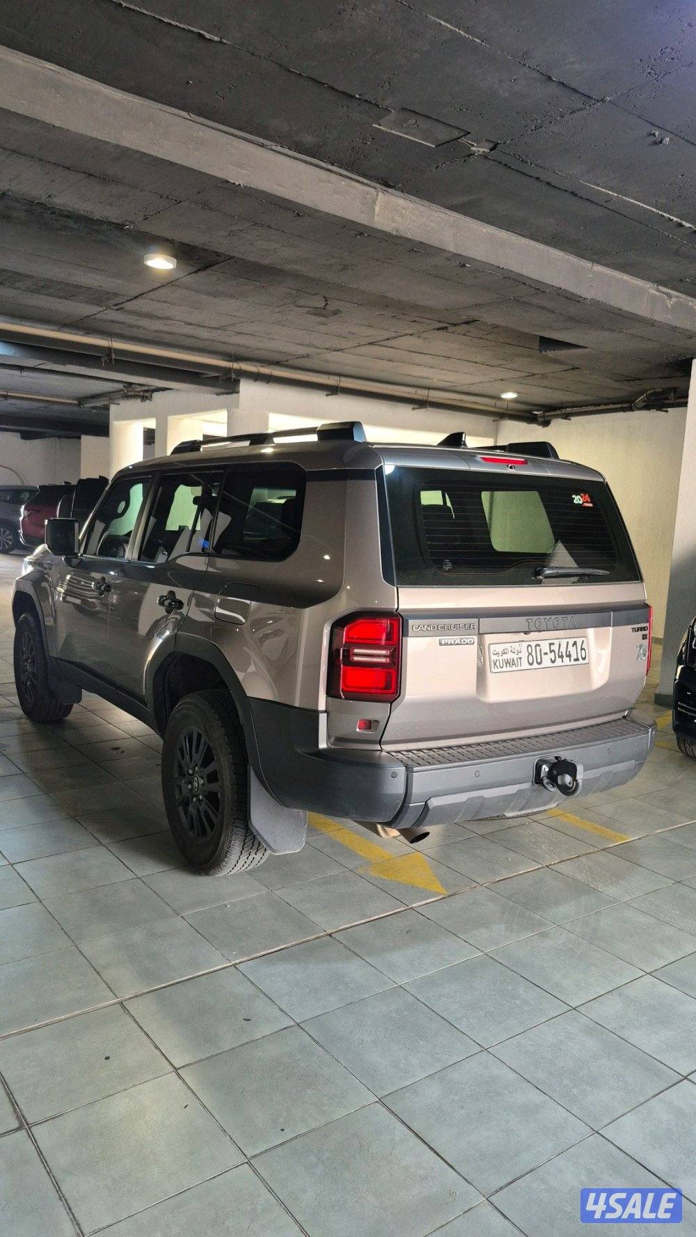 برادو BX 2024 صبغ وكاله تحت الكفاله حمايه فل بدي4