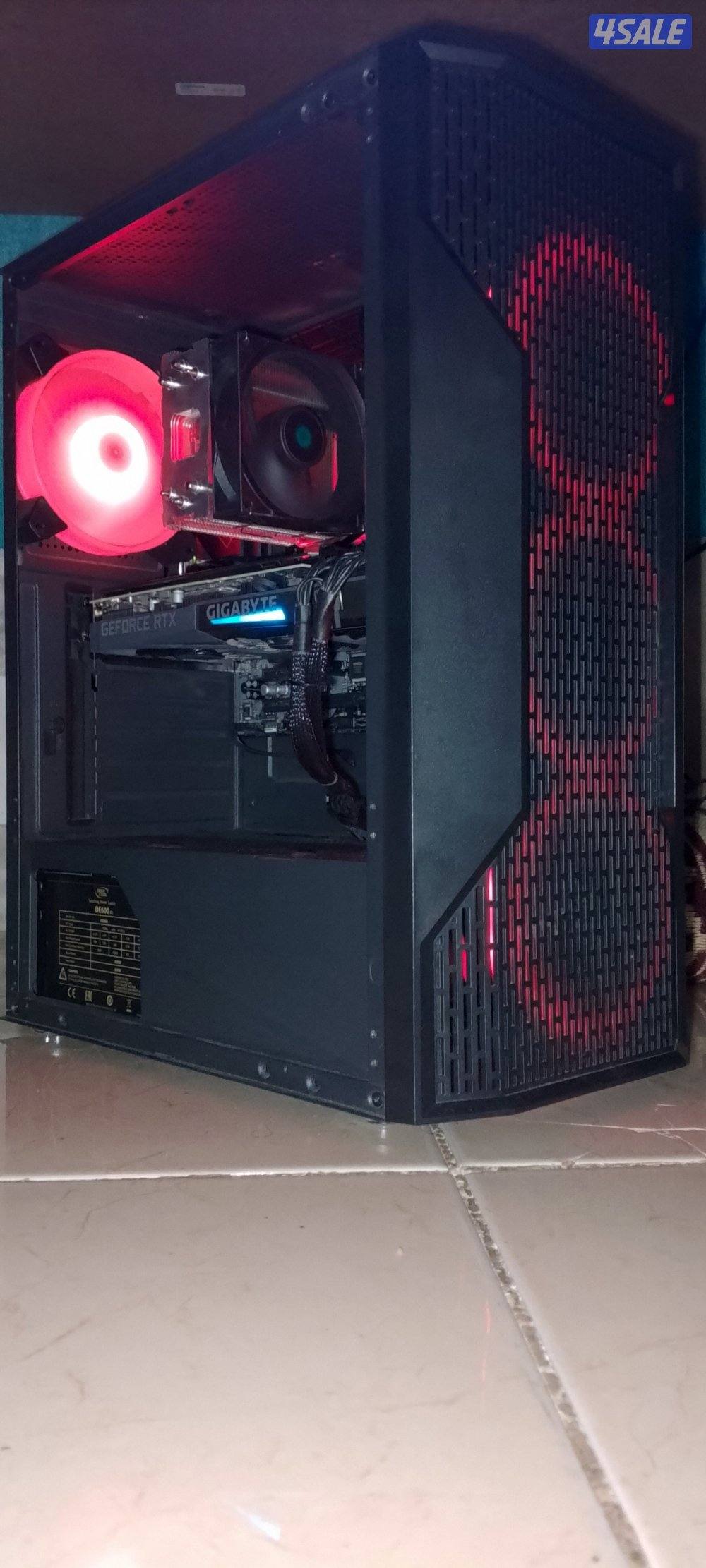 Rtx3070, i5-12400f gaming pc بي سي قيمنق2