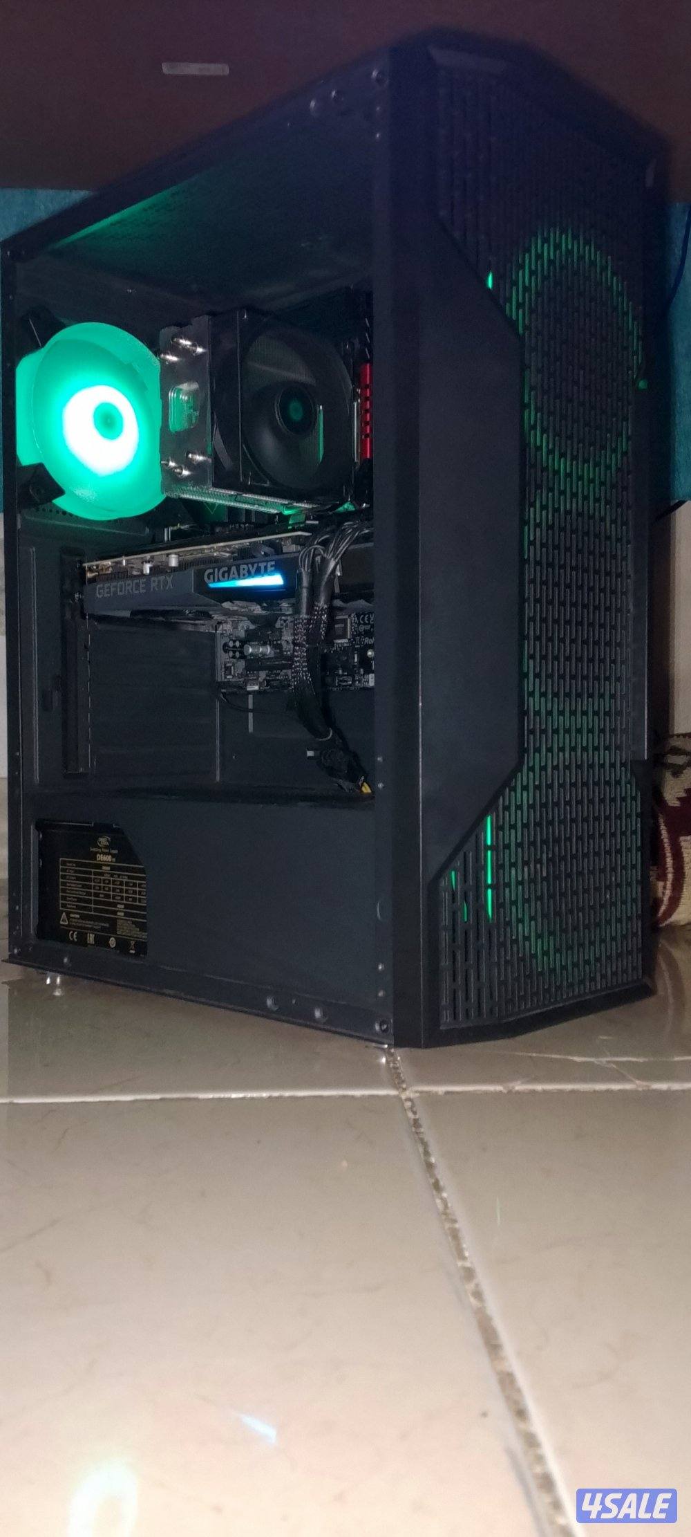 Rtx3070, i5-12400f gaming pc بي سي قيمنق3