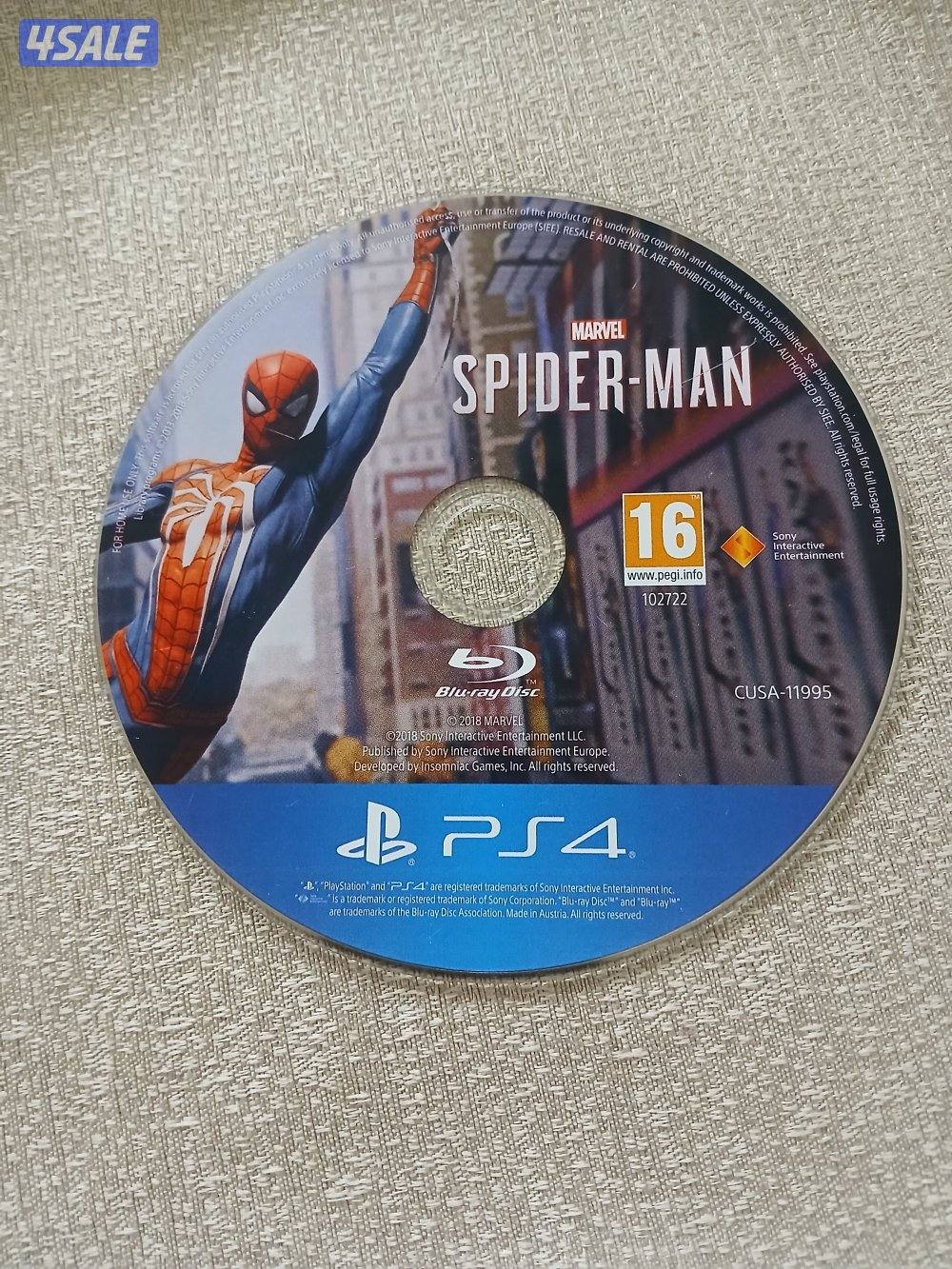 شريط SPAID-MAN. الاصلي من غير غلاف0