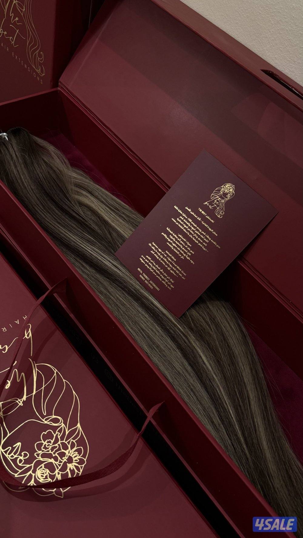 للبيع مشروع كامل من الشعر المستورد مع حساب الانستا ورقم التليفون12