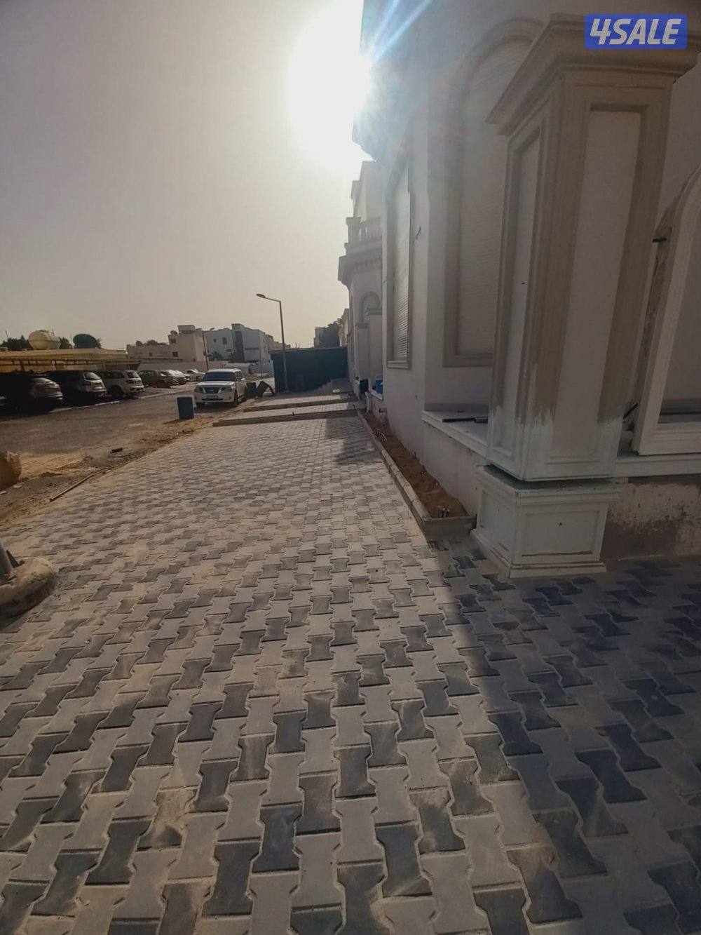 توريد وتركيب جميع انواع البلاط المتداخل والرخام والرصيف وتنسيق الحدائق3