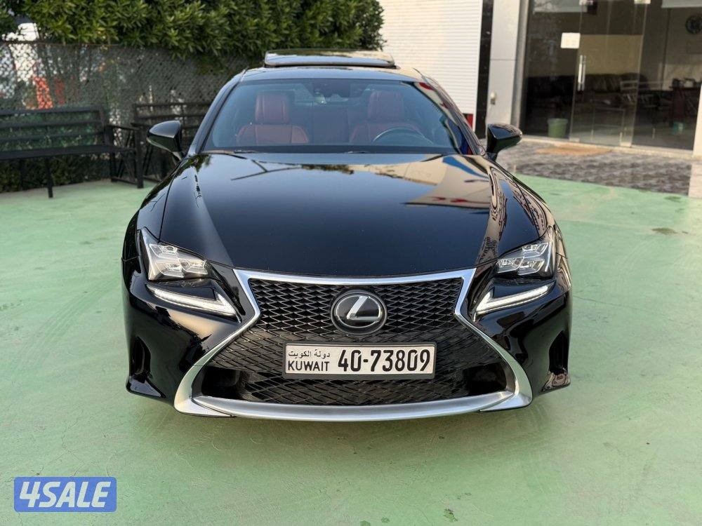 البيع كاش او اقساط لكزسRC300 موديل 20181