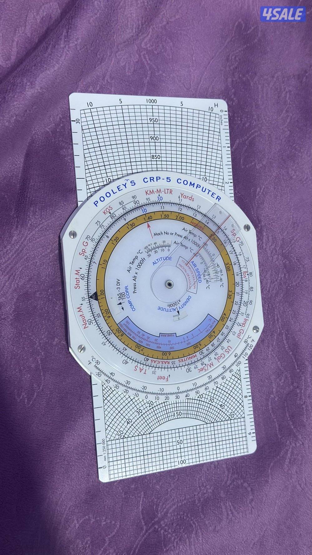 CRP-5 computer, general aviation headset , knee board1