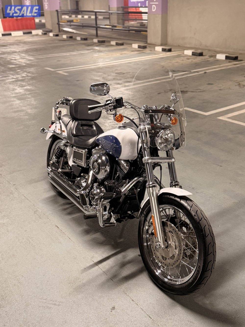 للبيع هارلي لو رايدر بحالة نادرة جداً3