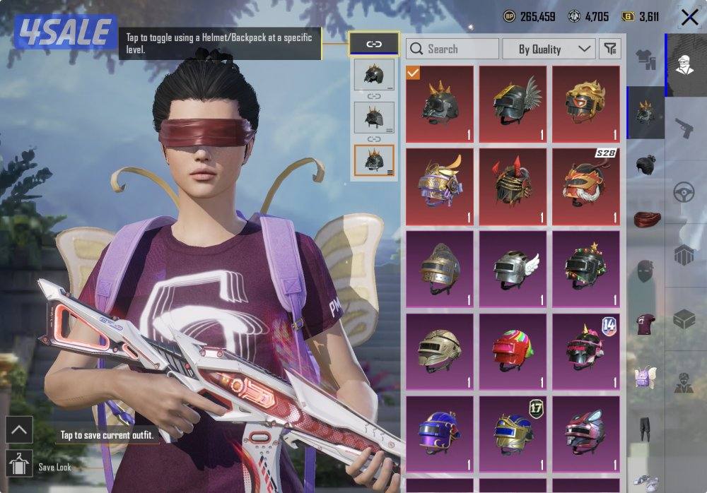 للبيع حساب ببجي سعر خيالي3