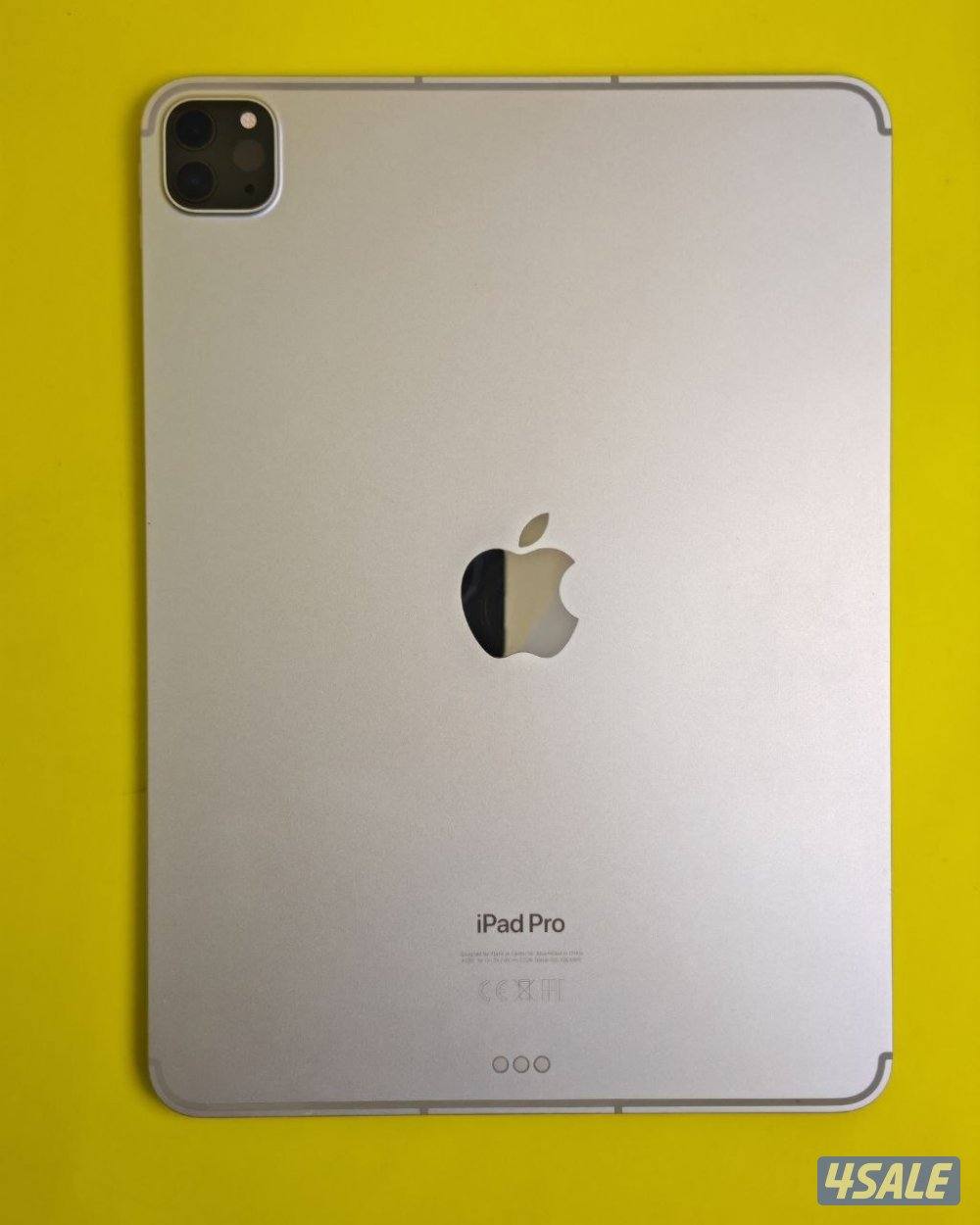 آيباد 11 برو الجيل الرابع 128 جيجا فضي البطارية 92% مستعمل كالجديد1