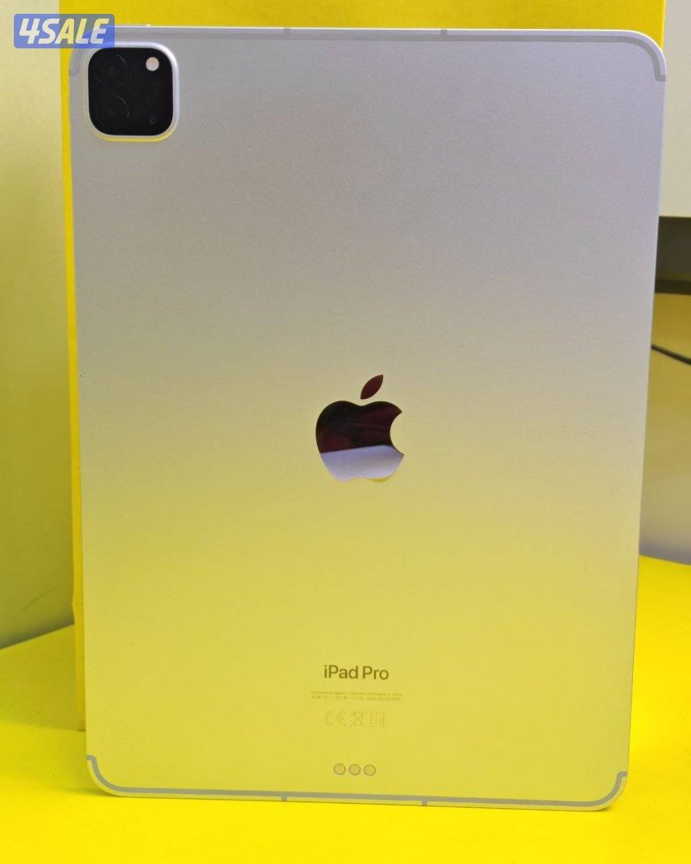 آيباد 11 برو الجيل الرابع 128 جيجا فضي البطارية 92% مستعمل كالجديد4