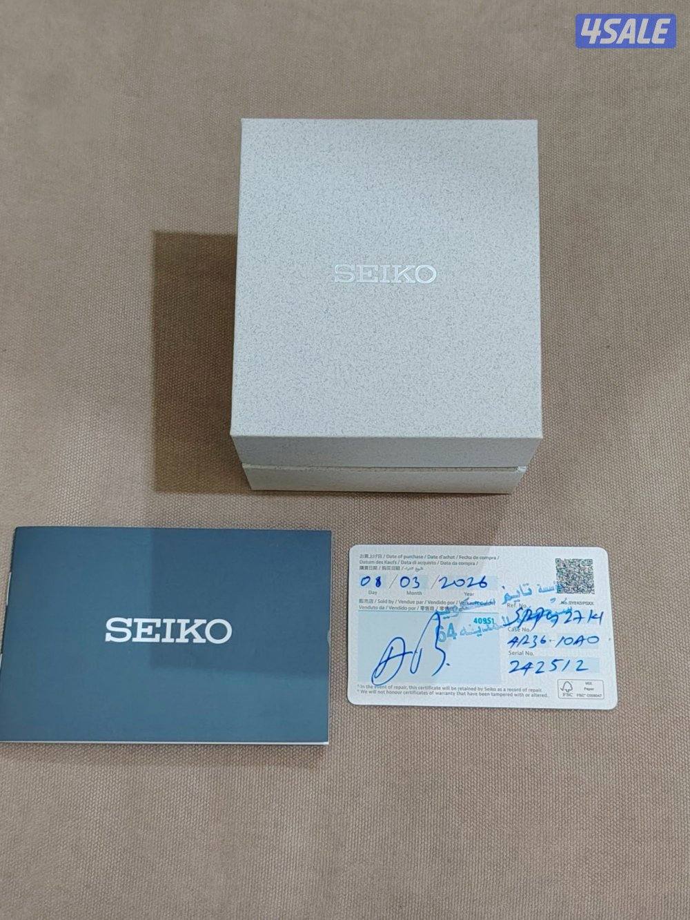 Seiko sports model SRPG27K1
Cal./movt: 4R36
Dial:40mm1