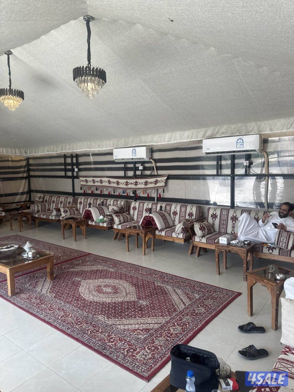 خيمة كاملة 6 بـ 121