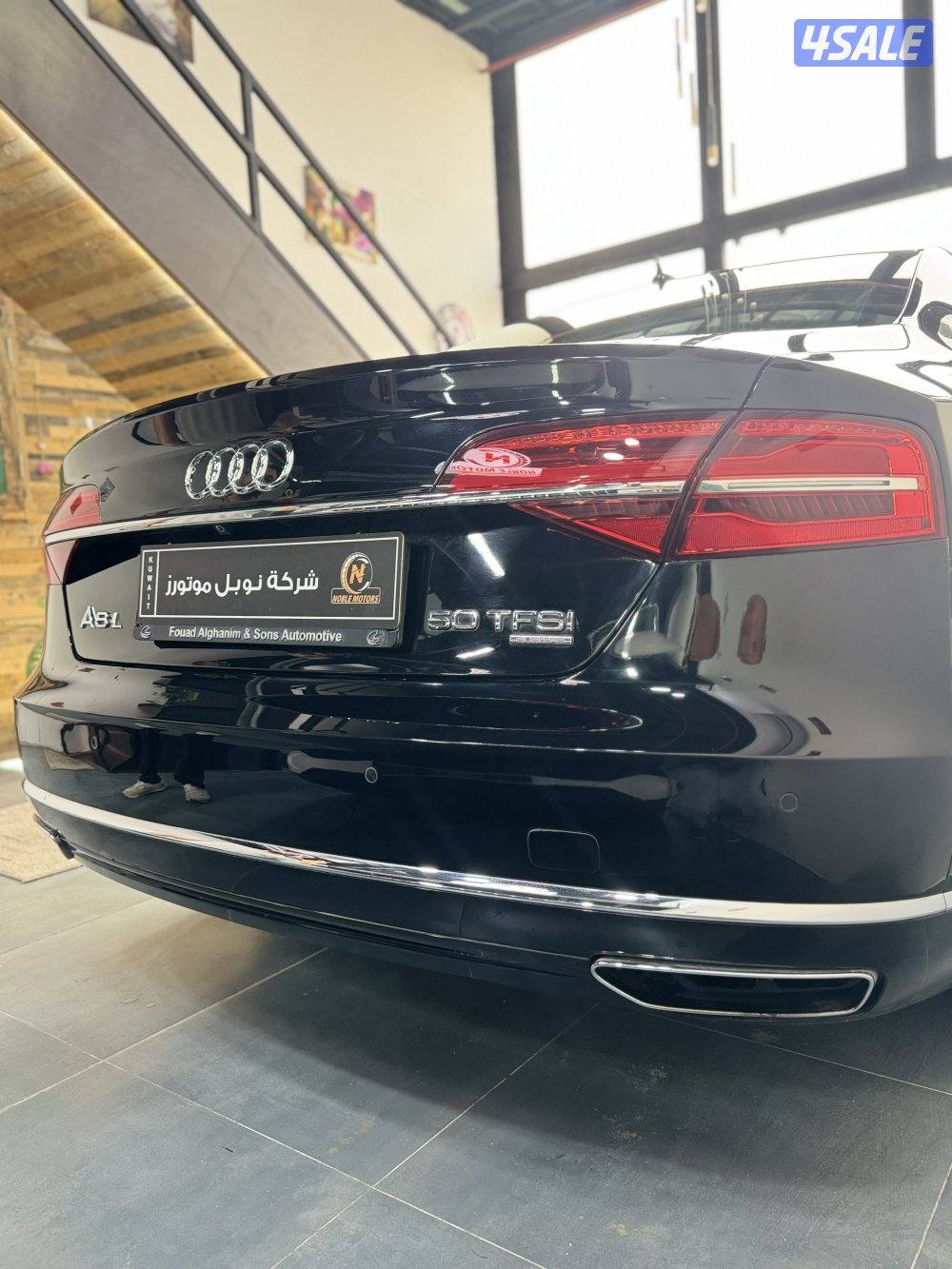 Audi A8L ( صبغ وكالة )1
