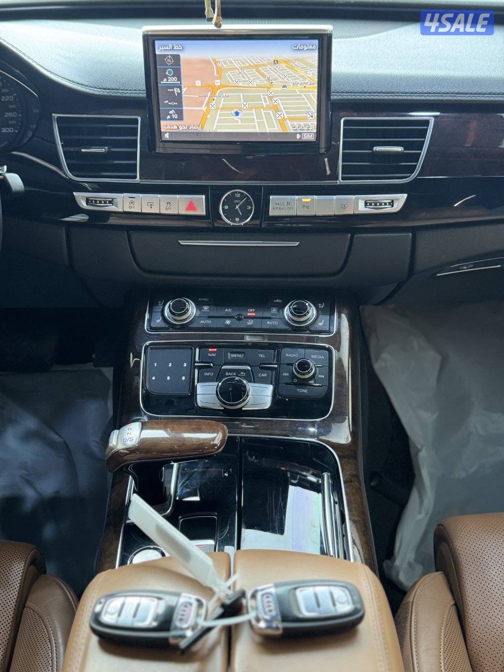 Audi A8L ( صبغ وكالة )5