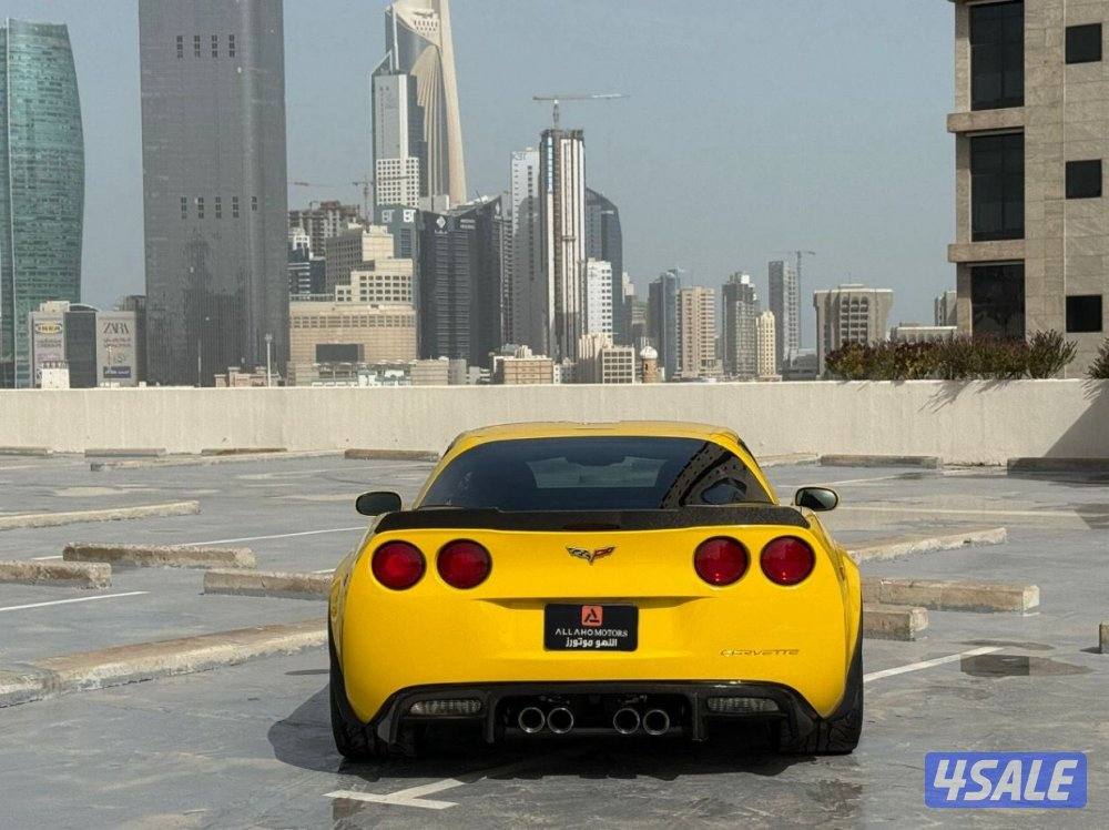 كورفيتZO6 موديل2007 عداد72الف وارد اليابان بحاله نادره3