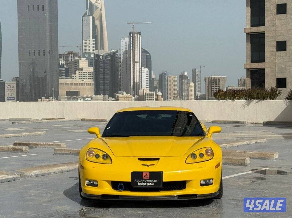 كورفيتZO6 موديل2007 عداد72الف وارد اليابان بحاله نادره4