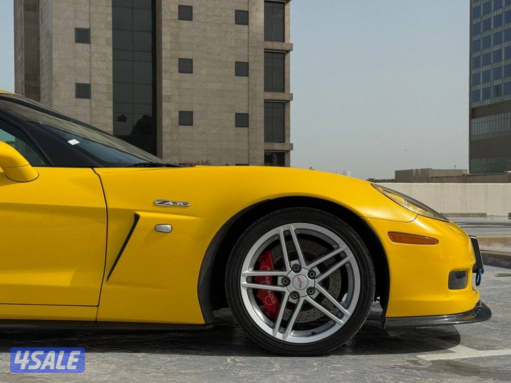 كورفيتZO6 موديل2007 عداد72الف وارد اليابان بحاله نادره5