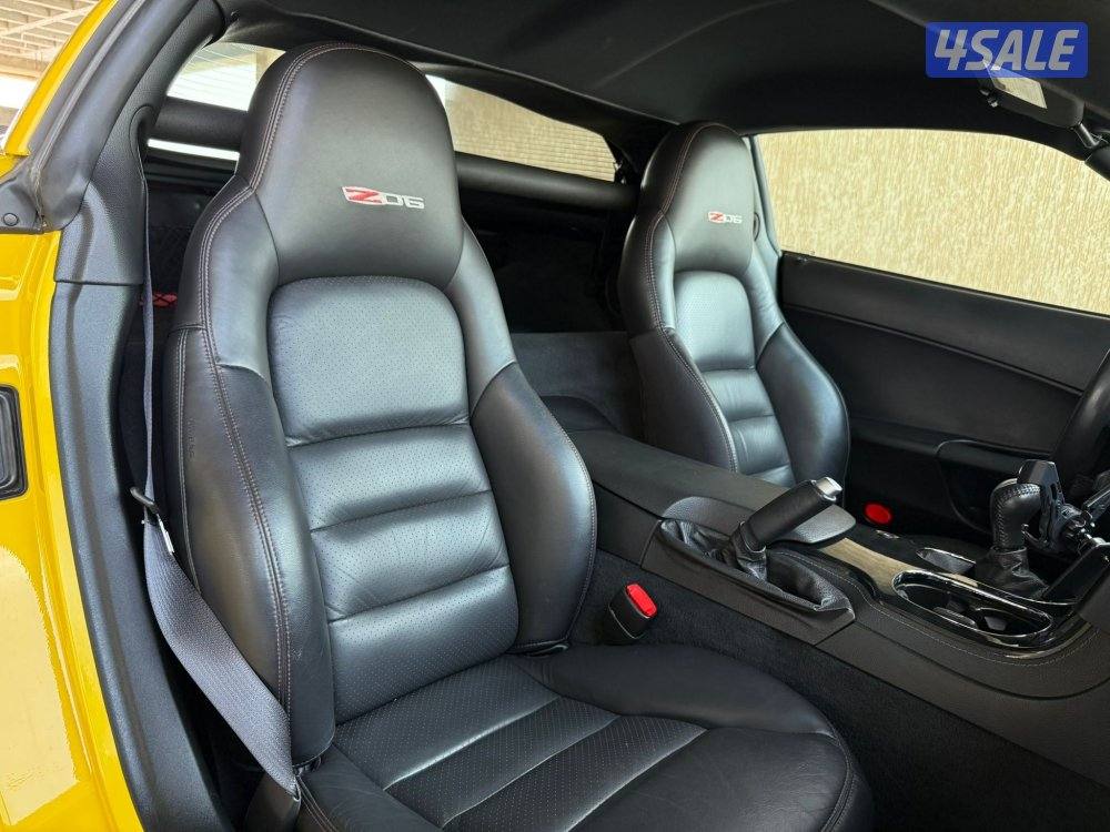 كورفيتZO6 موديل2007 عداد72الف وارد اليابان بحاله نادره9