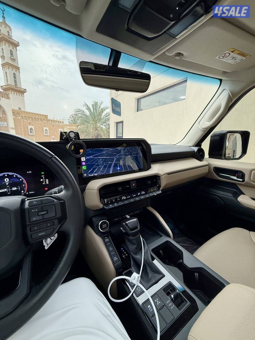 برادو TX موديل 2024 الساير تحت الكفالة شرط الفحص9