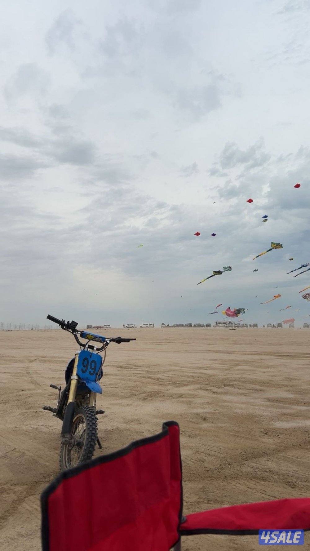 للبيع سيكل بر حجم 110cc ممتاز و عليه صوت قوي2