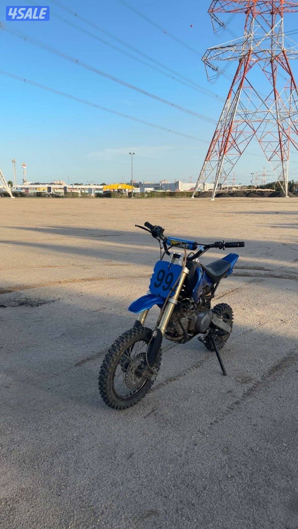 للبيع سيكل بر حجم 110cc ممتاز و عليه صوت قوي3