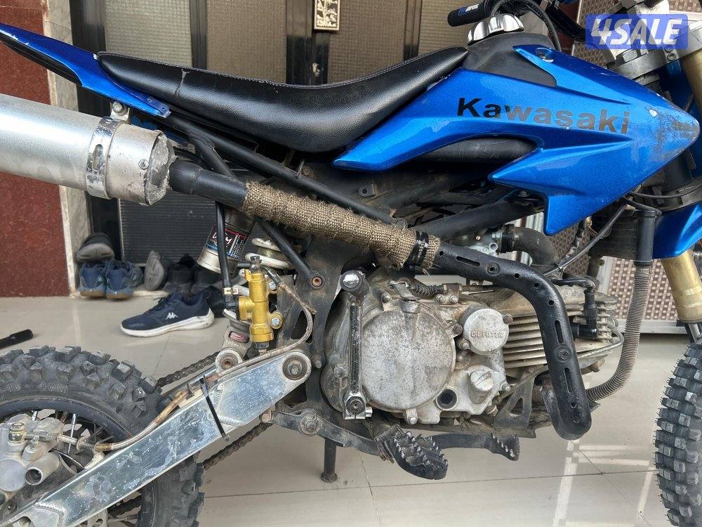 للبيع سيكل بر حجم 110cc ممتاز و عليه صوت قوي4