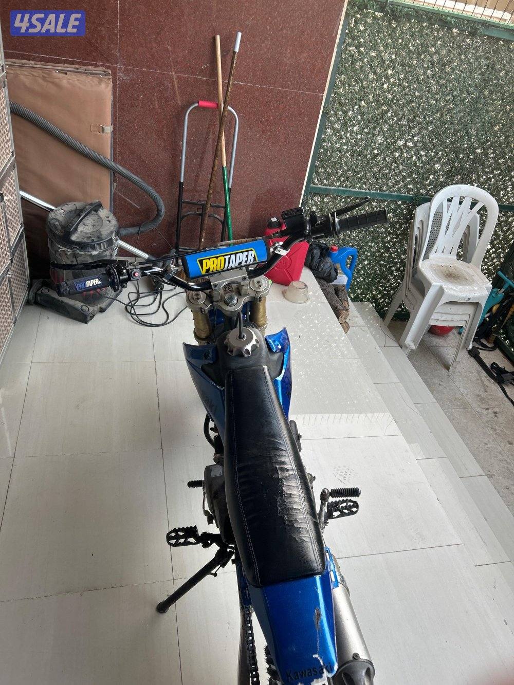 للبيع سيكل بر حجم 110cc ممتاز و عليه صوت قوي5