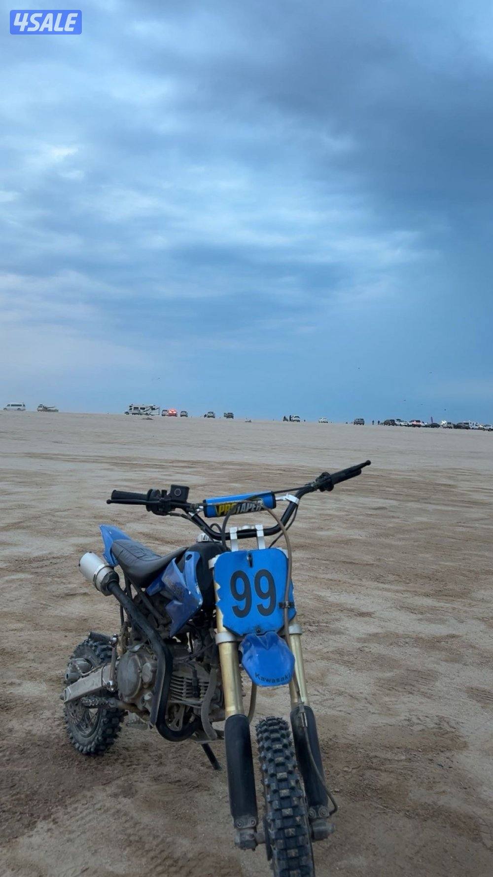 للبيع سيكل بر حجم 110cc ممتاز و عليه صوت قوي6