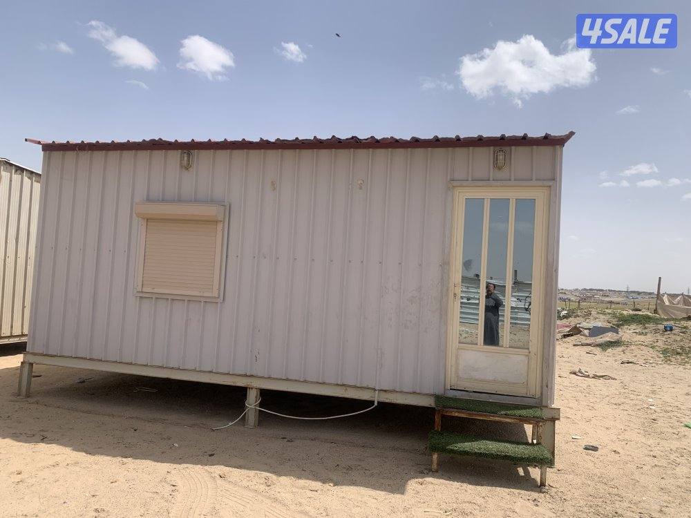 ‏للبيع شاليه مقاس ستة في أربعة غرفة ودورت مياه0