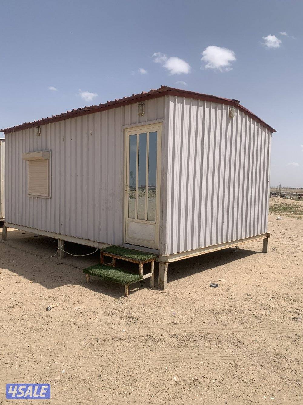 ‏للبيع شاليه مقاس ستة في أربعة غرفة ودورت مياه2