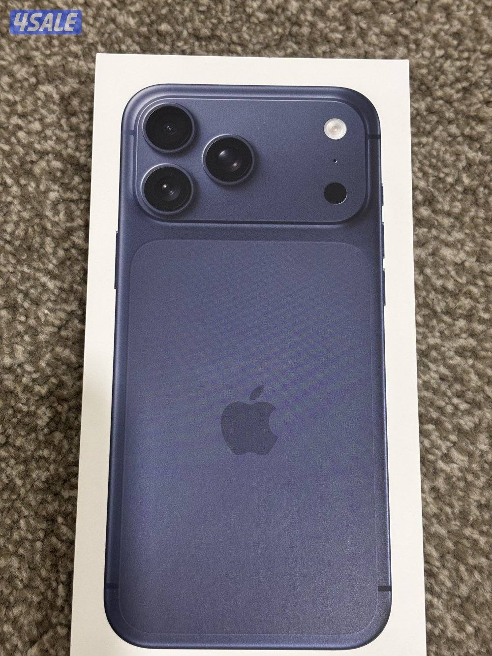 للبيع أيفون 17 برو ماكس 256 كحلي السعر 420 التواصل واتساب0