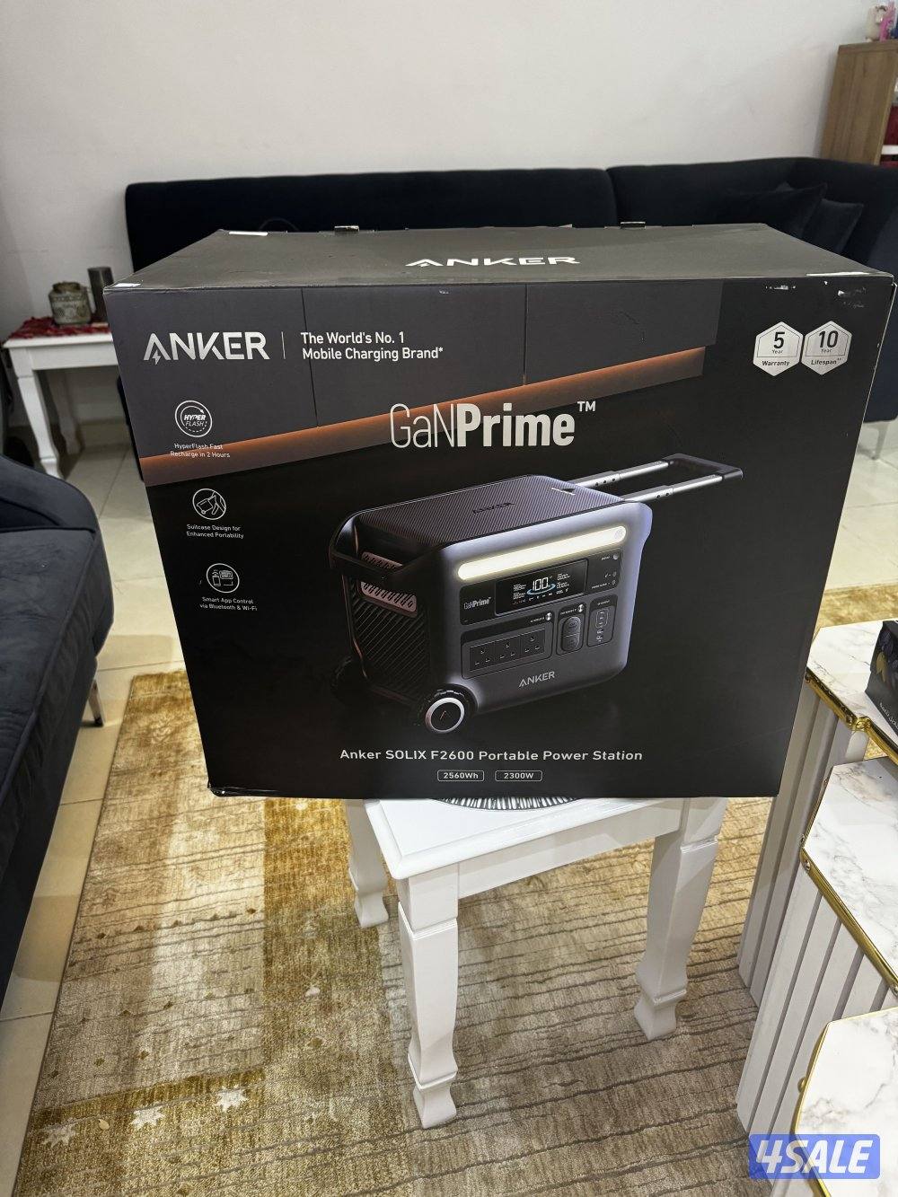 للبيع جنريتر انكر 2560Wh -2300W جديده0