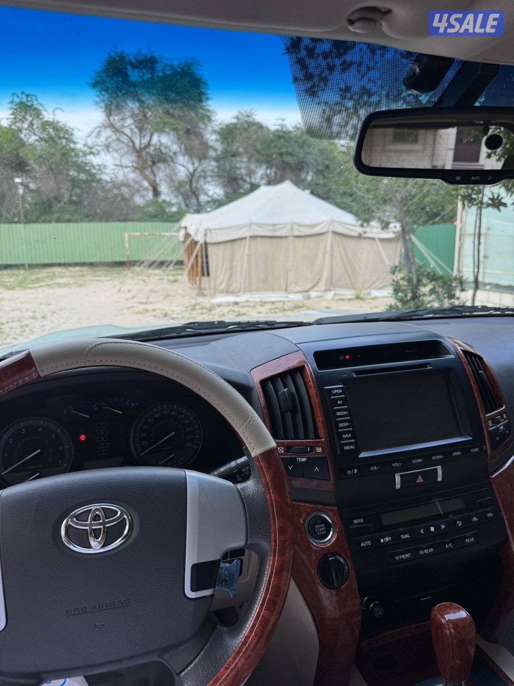 لاند كروز صبغ وكاله شرط الفحص عداد 478 الف3