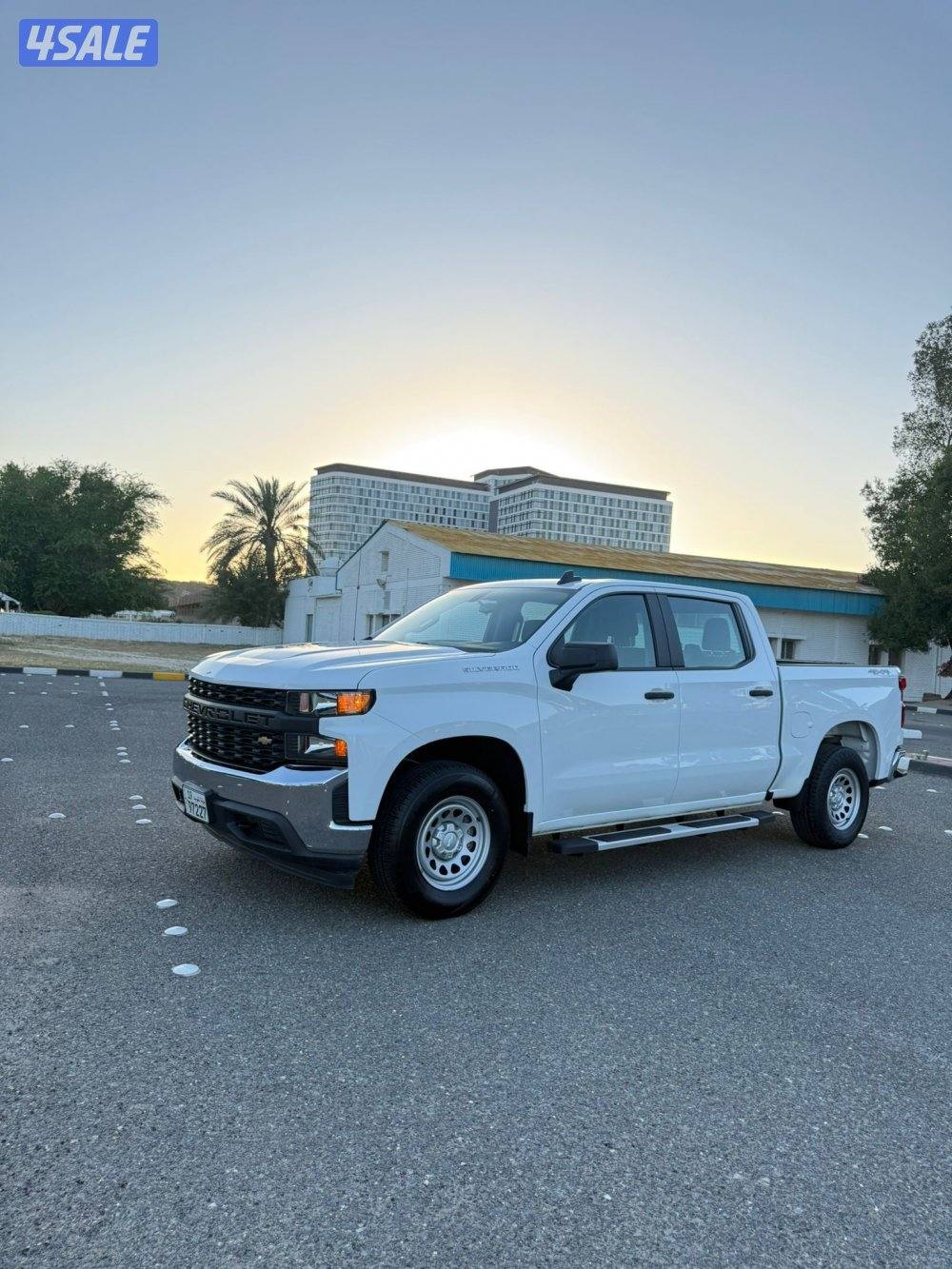 للبيع سلفرادو 2021 ماشي 95 بحاله الوكاله دبل قير غمارتين شاصي قصير1