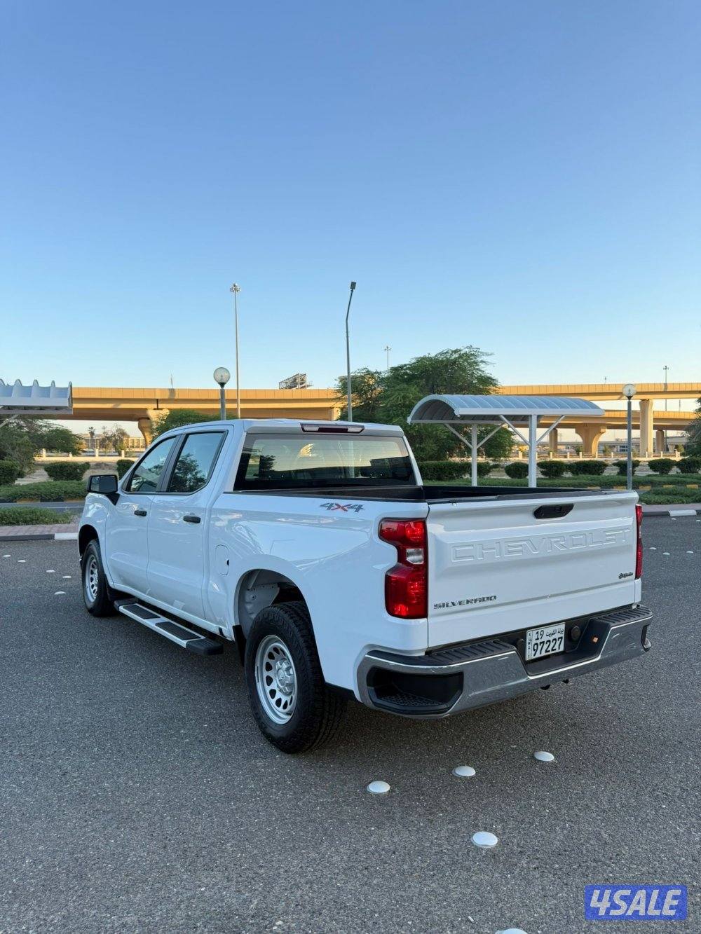 للبيع سلفرادو 2021 ماشي 95 بحاله الوكاله دبل قير غمارتين شاصي قصير3