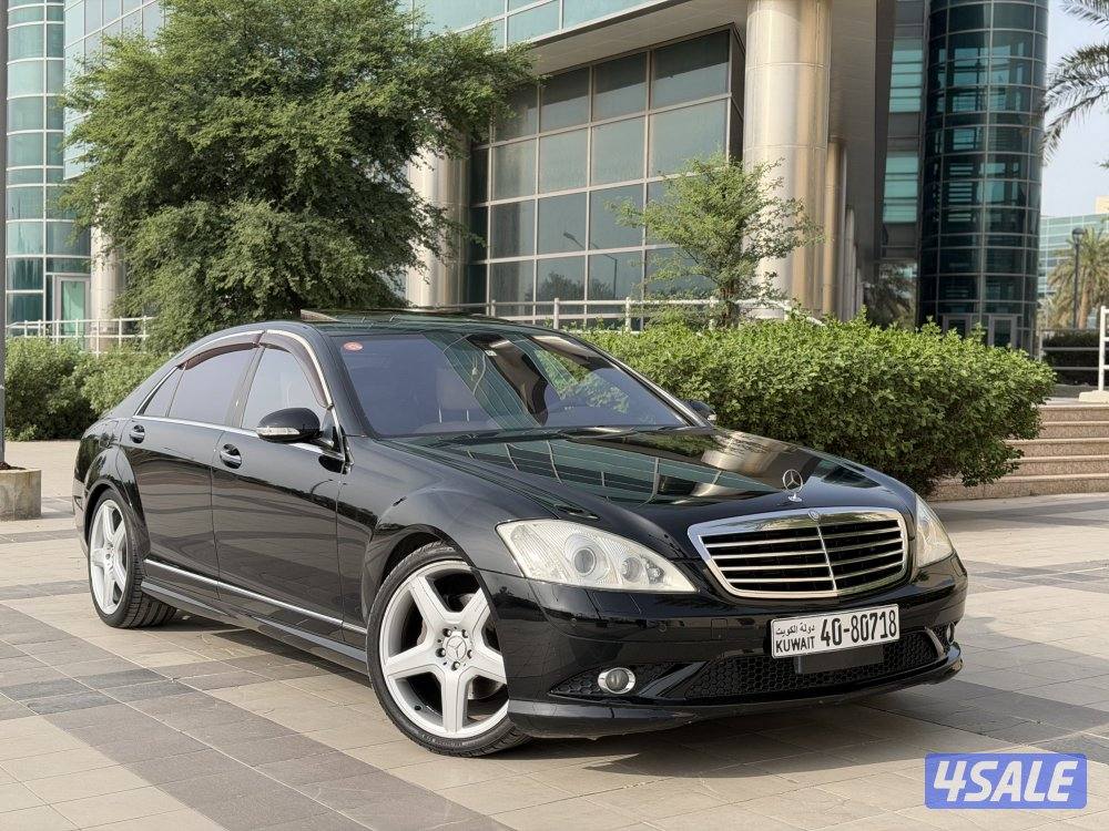 مرسيدس S500 كت Amg موديل 2006 عداد قليل 154 الف كم ملف في وكالة البشر1