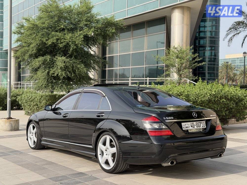 مرسيدس S500 كت Amg موديل 2006 عداد قليل 154 الف كم ملف في وكالة البشر2