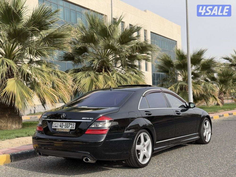 مرسيدس S500 كت Amg موديل 2006 عداد قليل 154 الف كم ملف في وكالة البشر3