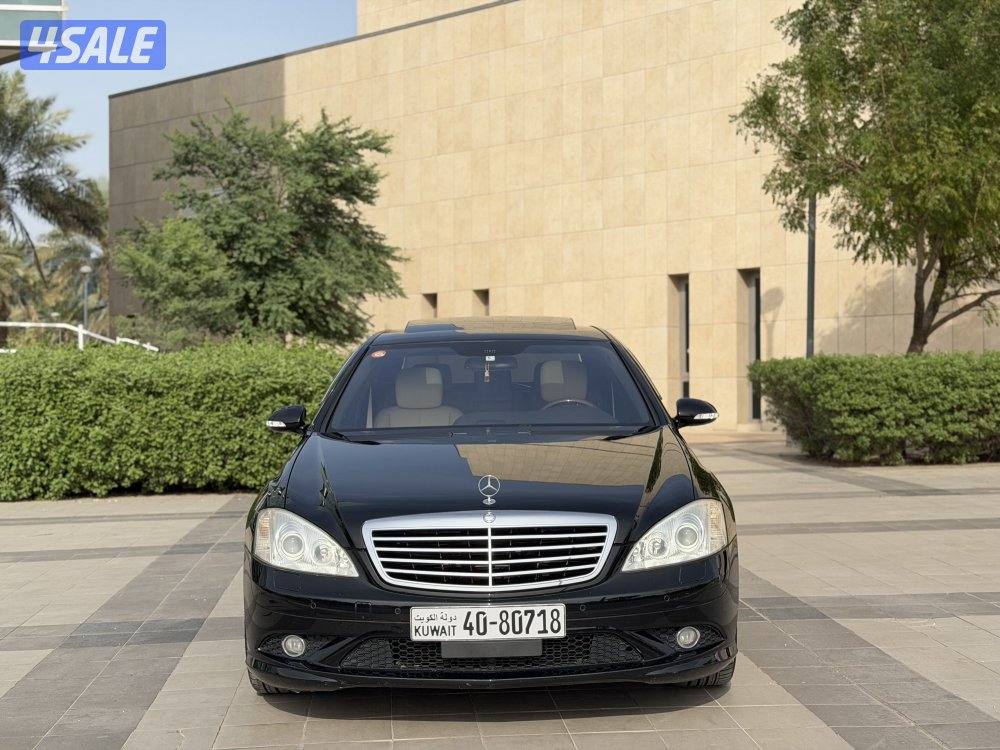 مرسيدس S500 كت Amg موديل 2006 عداد قليل 154 الف كم ملف في وكالة البشر4