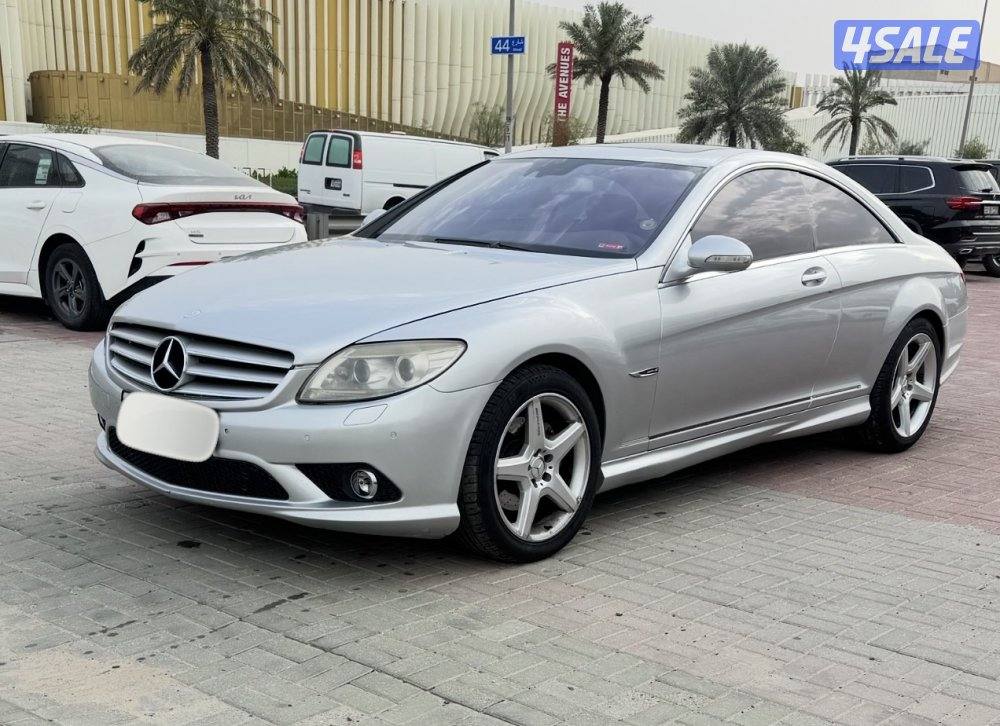 مرسيدس CL550 AMG موديل 2008 صبغ وكاله وارد اليابان0