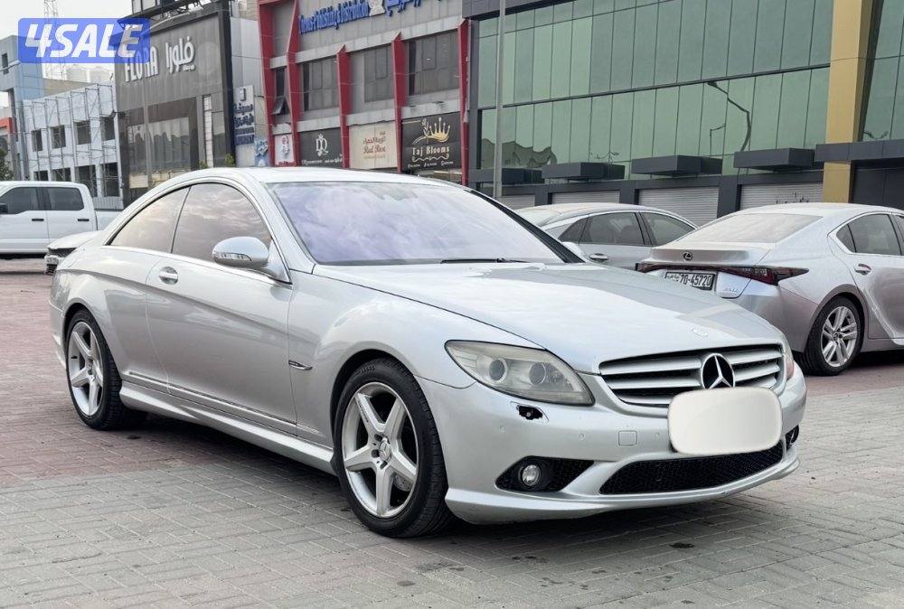 مرسيدس CL550 AMG موديل 2008 صبغ وكاله وارد اليابان2