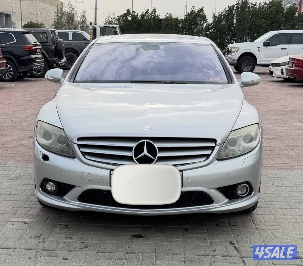 مرسيدس CL550 AMG موديل 2008 صبغ وكاله وارد اليابان1
