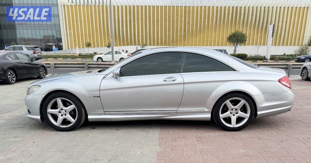مرسيدس CL550 AMG موديل 2008 صبغ وكاله وارد اليابان3