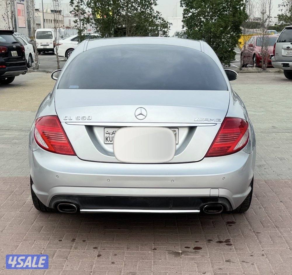 مرسيدس CL550 AMG موديل 2008 صبغ وكاله وارد اليابان4