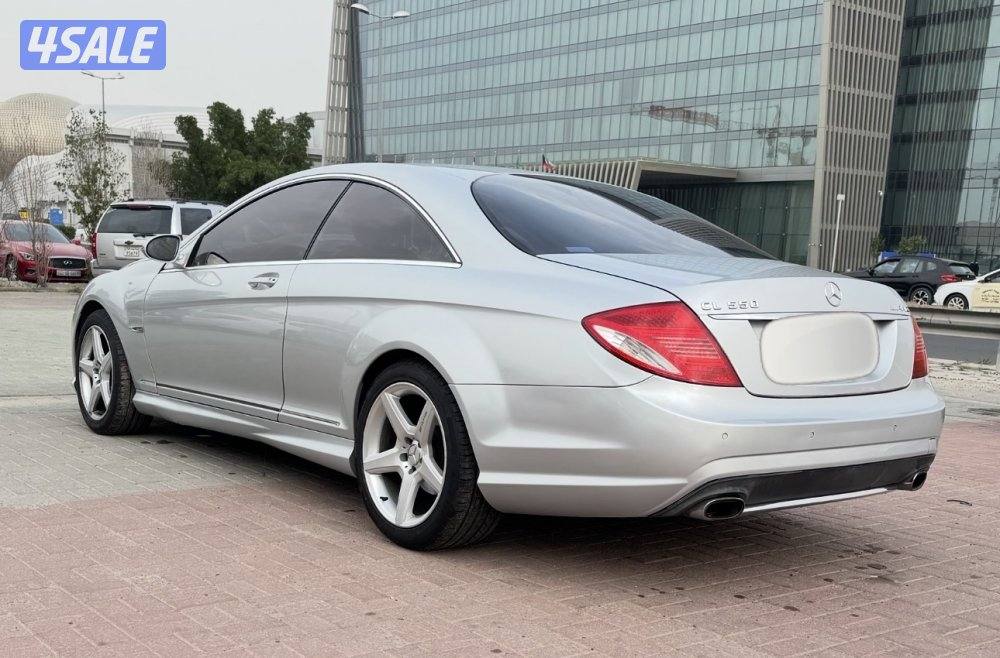 مرسيدس CL550 AMG موديل 2008 صبغ وكاله وارد اليابان6