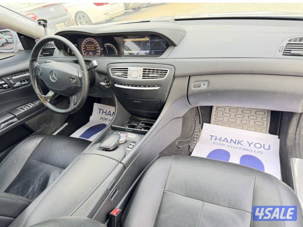 مرسيدس CL550 AMG موديل 2008 صبغ وكاله وارد اليابان8