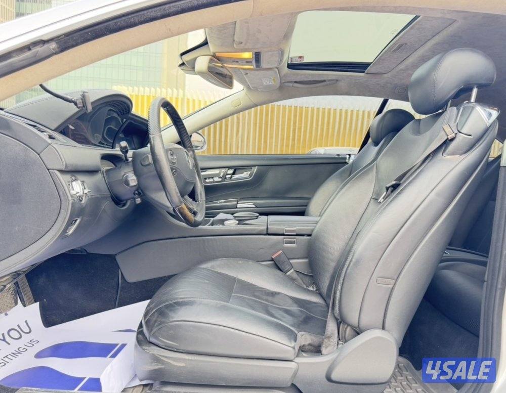 مرسيدس CL550 AMG موديل 2008 صبغ وكاله وارد اليابان7