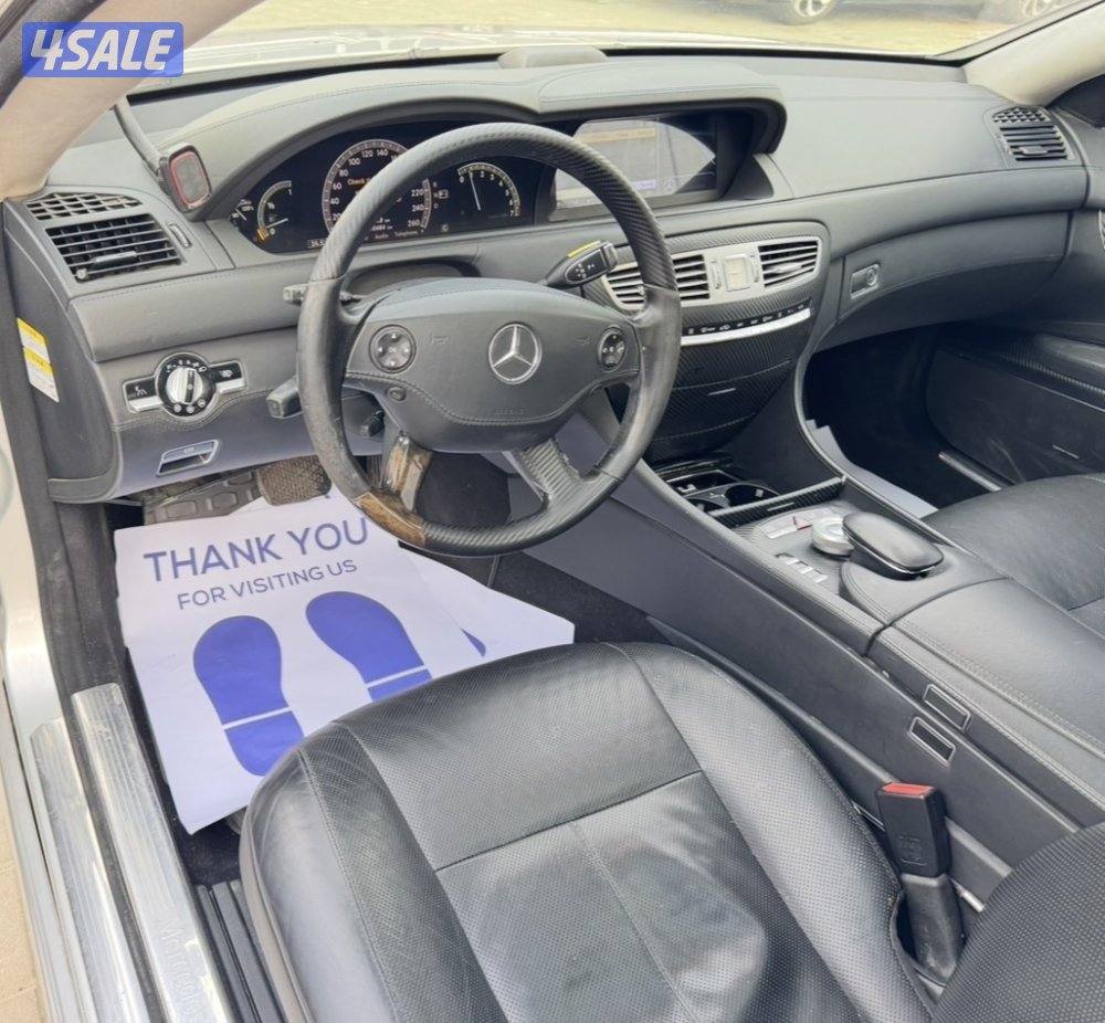 مرسيدس CL550 AMG موديل 2008 صبغ وكاله وارد اليابان12