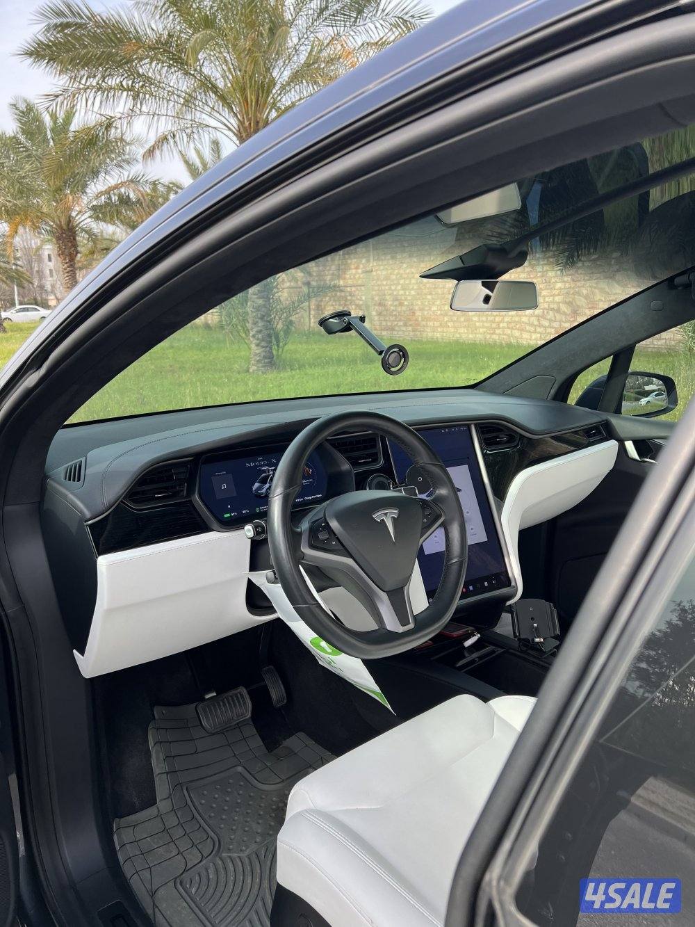 Tesla model X long-rangeموديل 20192