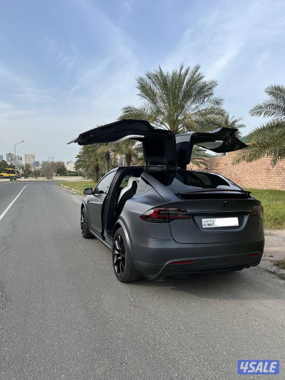 Tesla model X long-rangeموديل 20196