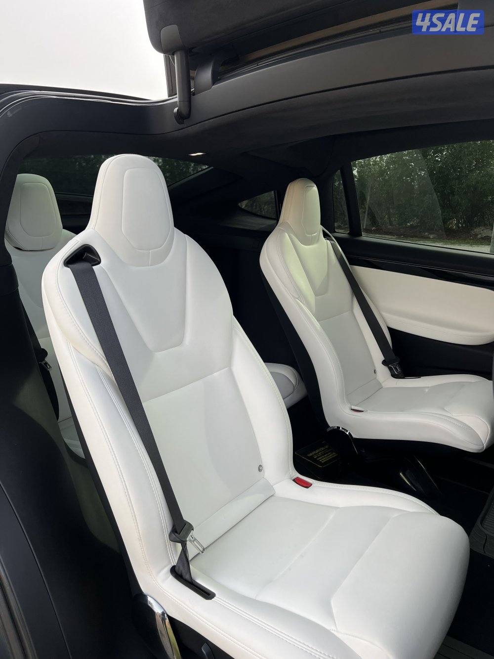 Tesla model X long-rangeموديل 20198